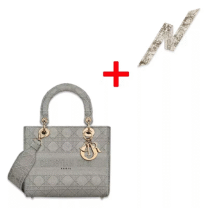 “LADY D-LITE” “カナージュ” ミディアムバッグ