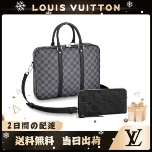 LOUIS VUITTON ハンドバッグ ビジネスバッグ 長財布 2点セット お得 N41718+M61864