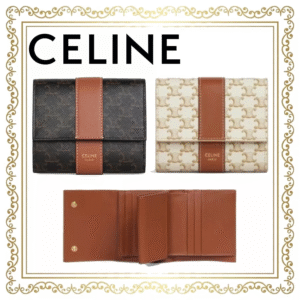 【セリーヌ】スモールトリフォールドウォレット(トリオンフ)