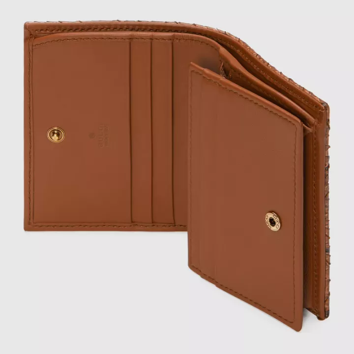 〔GGマーモント〕オンライン限定 パイソン カードケース ウォレット - 图片 4